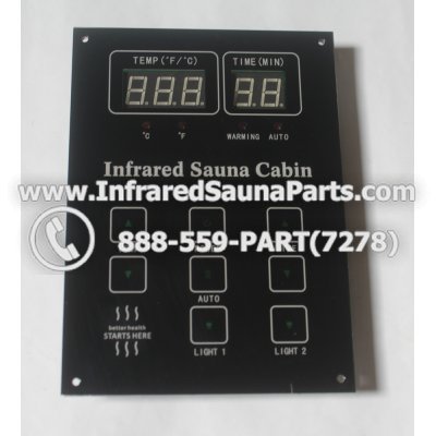 CIRCUIT BOARDS WITH  FACE PLATES - CIRCUIT BOARD WITH FACE PLATE INFRARED SAUNA CABIN SECODNARY 1