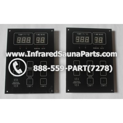 CIRCUIT BOARDS WITH  FACE PLATES - CIRCUIT BOARD WITH FACE PLATE INFRARED SAUNA CABIN COMBO 1