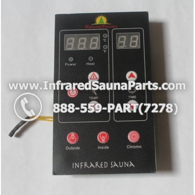 CIRCUIT BOARDS WITH  FACE PLATES - CIRCUIT BOARD WITH FACE PLATE RELAXED FITNESS INFRARED SAUNA MAIN 1