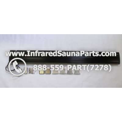 EMF INFRARED SAUNA CERAMIC HEATERS 220V / 240V - J RADIANT INFRARED SAUNA CERAMIC HEATER JH-NR24-15B 2400 WATTS 220V / 240V 1