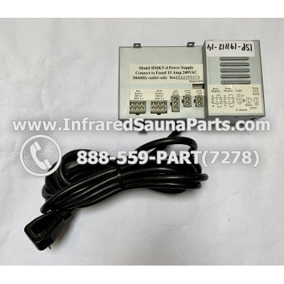 COMPLETE CONTROL POWER BOX 220V / 240V - COMPLETE CONTROL POWER BOX 220V / 240V MODEL HMKV-4 15AMP 1