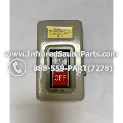 SWITCHES - SWITCHES ON / OFF MODEL BS230B 220V / 380V 3.7KW 1