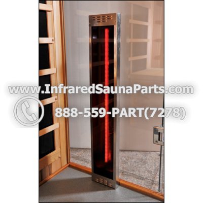 FULL SPECTRUM INFRARED HEATERS - Full Spectrum Infrared Sauna Heater / Complete Assembly Heater Dual Glass - 220/240 - volt power source 1