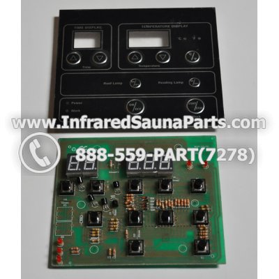 CIRCUIT BOARDS WITH  FACE PLATES - CIRCUIT BOARD WITH FACE PLATE YX32764-3 (11 BUTTONS) 1