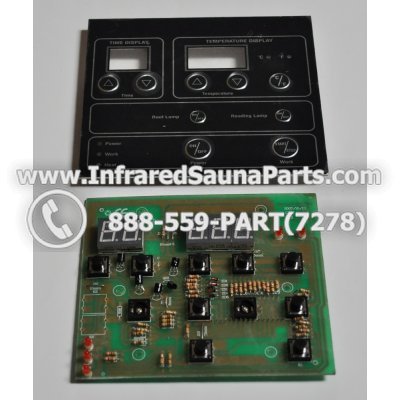 CIRCUIT BOARDS WITH  FACE PLATES - CIRCUIT BOARD WITH FACE PLATE YX32764-3 (9 BUTTONS) 1