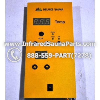 CIRCUIT BOARDS WITH  FACE PLATES - CIRCUIT BOARD WITH FACE PLATE  DELUXE SAUNA 1