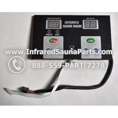 CIRCUIT BOARDS WITH  FACE PLATES - CIRCUIT BOARD WITH FACEPLATE AND BLACK AND WHITE WIRE 1