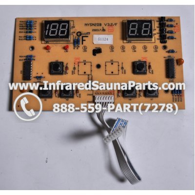 CIRCUIT BOARDS / TOUCH PADS - CIRCUIT BOARD / TOUCHPAD NYSN2DB V3.2 F WITH WIRE 1