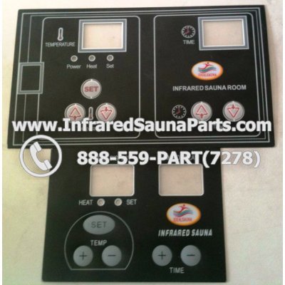 CIRCUIT BOARDS WITH  FACE PLATES - CIRCUIT BOARD WITH FACE PLATE IDEALSAUNA 1