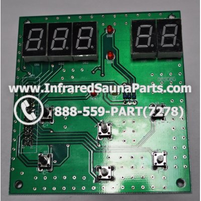 CIRCUIT BOARDS / TOUCH PADS - CIRCUIT BOARD  TOUCHPAD LONGEVITY INFRARED SAUNA 06S085 1
