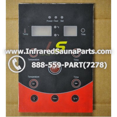 FACE PLATES - FACEPLATE FOR CIRCUIT BOARD LONGEVITY INFRARED SAUNA  06S084 1