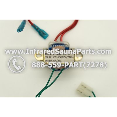 ADAPTERS / TRANSFORMERS - ADAPTERS TRANSFORMERS 3515-120-12 IN AC110V-130V 5O 60 Hz OUT:AC12V 3VA 1