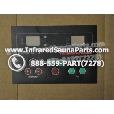 FACE PLATES - FACEPLATE FOR CIRCUIT BOARD PRECISION THERAPY INFRARED SAUNA XZSN1DB V1.5 1