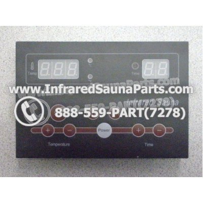CIRCUIT BOARDS WITH  FACE PLATES - CIRCUIT BOARD WITH FACEPLATE LUX INFRARED SAUNA  XZSN1DB V1.5 1